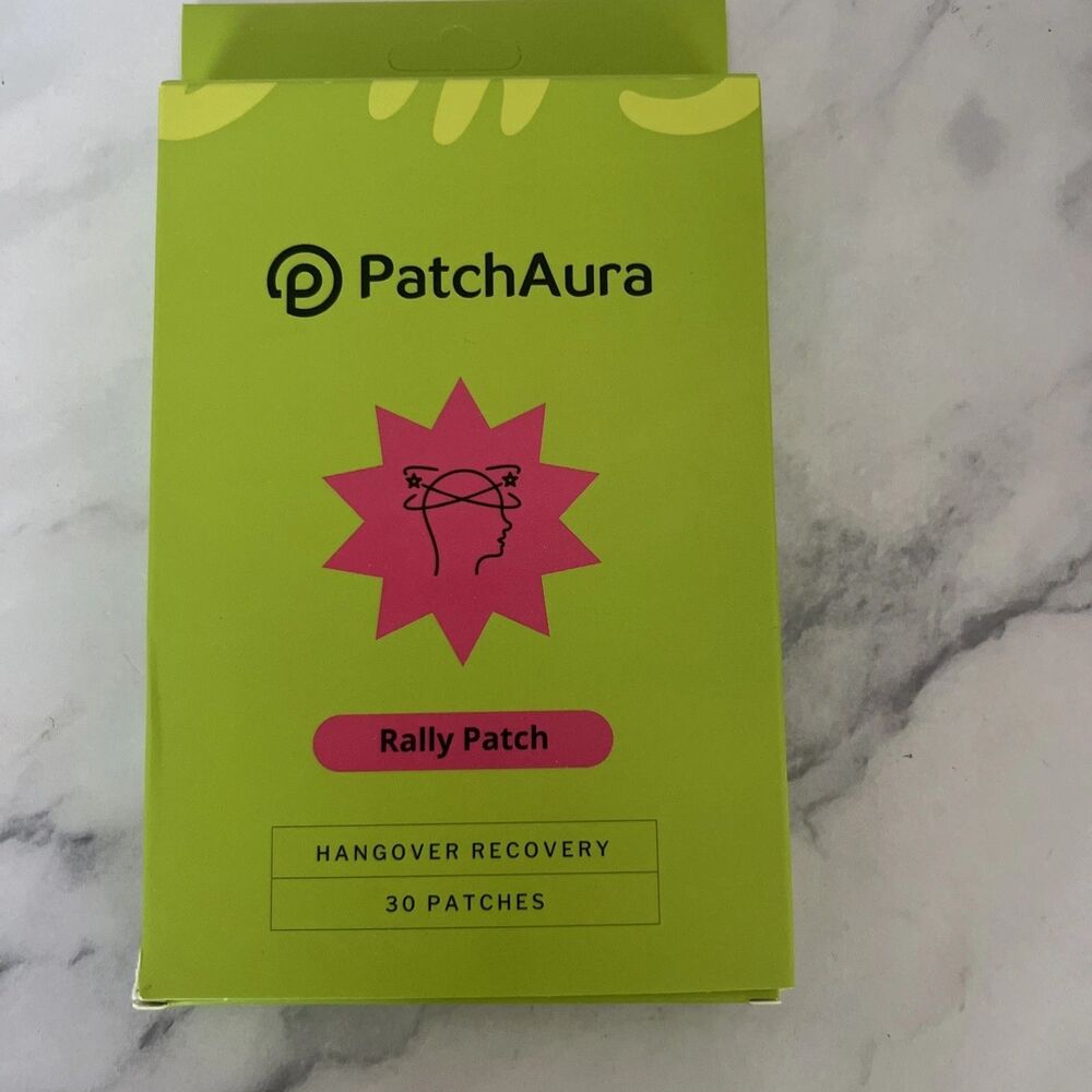 PatchAura Rally Patch For Hangover Recovery Drinking